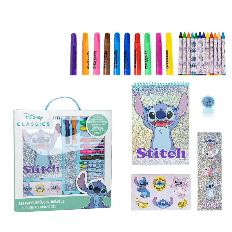 Disney Stitch set de papetărie de colorat poza produsului