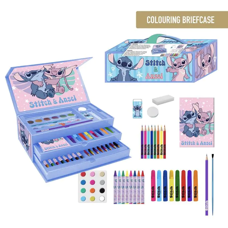 Disney Stitch case de papetărie pentru colorat poza produsului