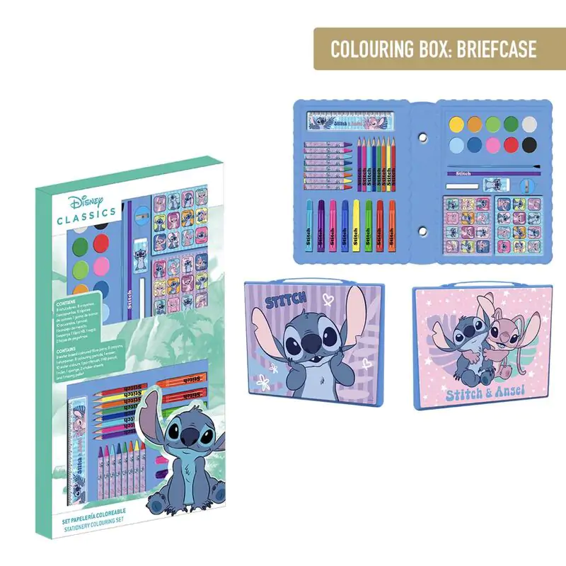 Set de papetărie de colorat Disney Stitch poza produsului