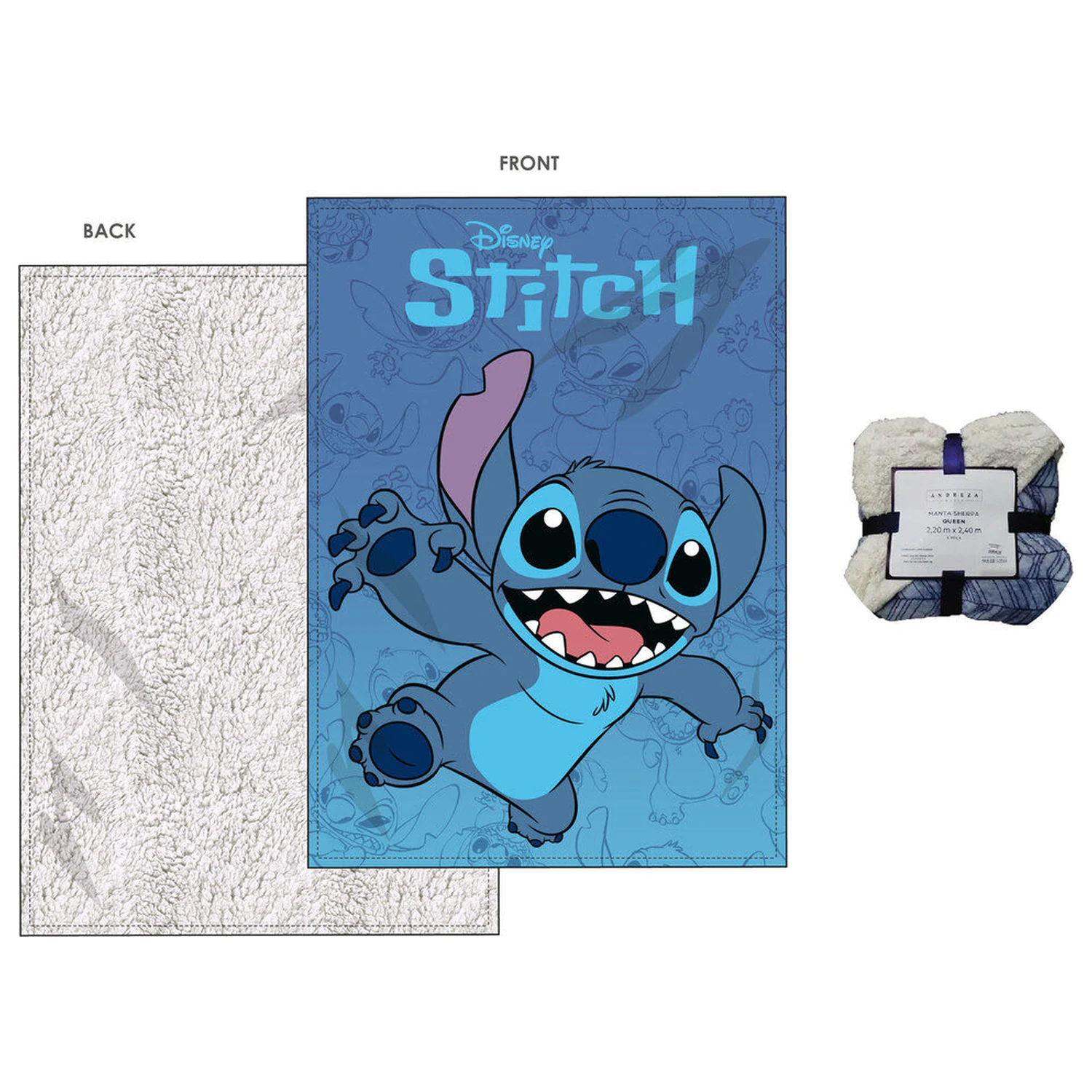 Pătură Disney Stitch poza produsului