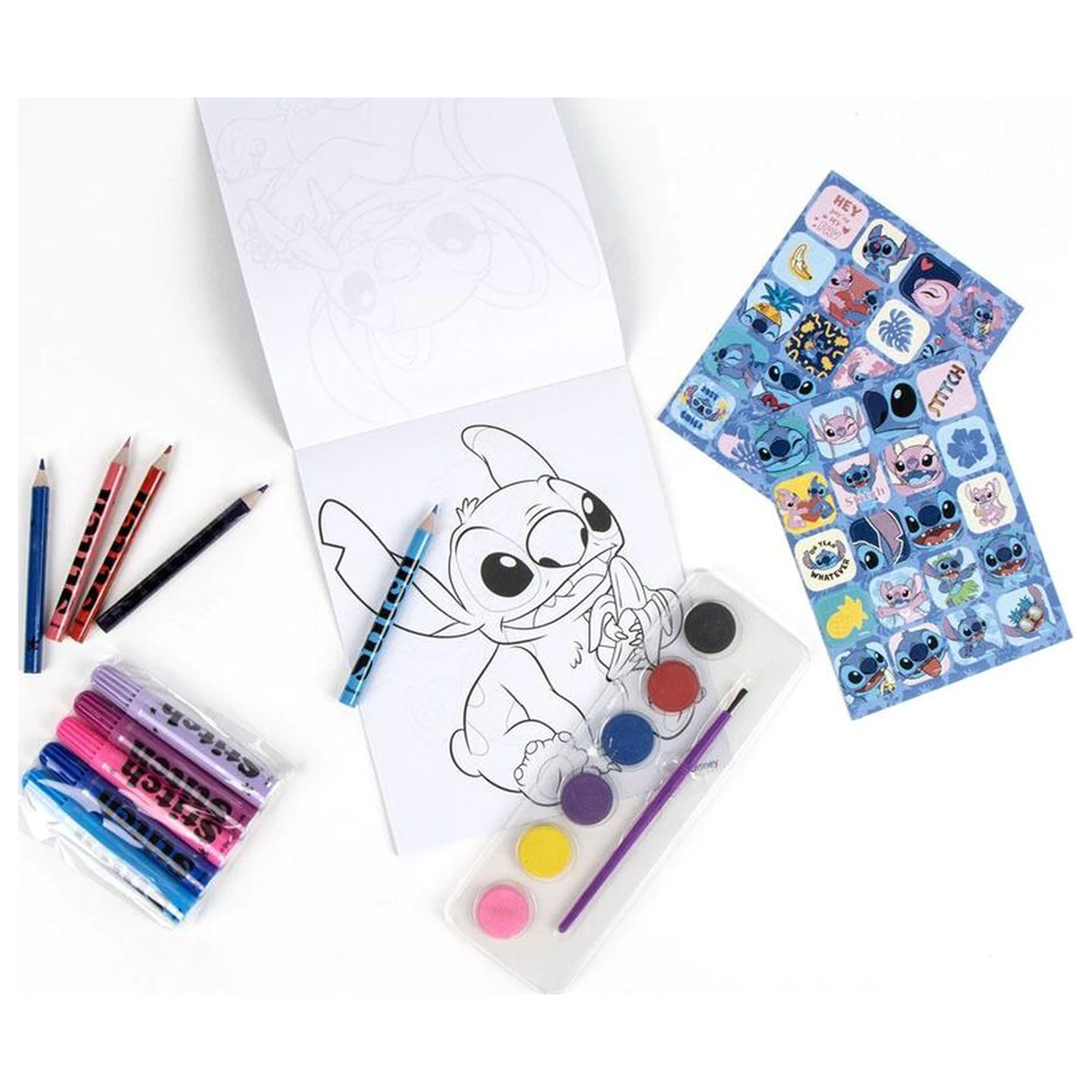 Disney Stitch rucsac set papetărie poza produsului