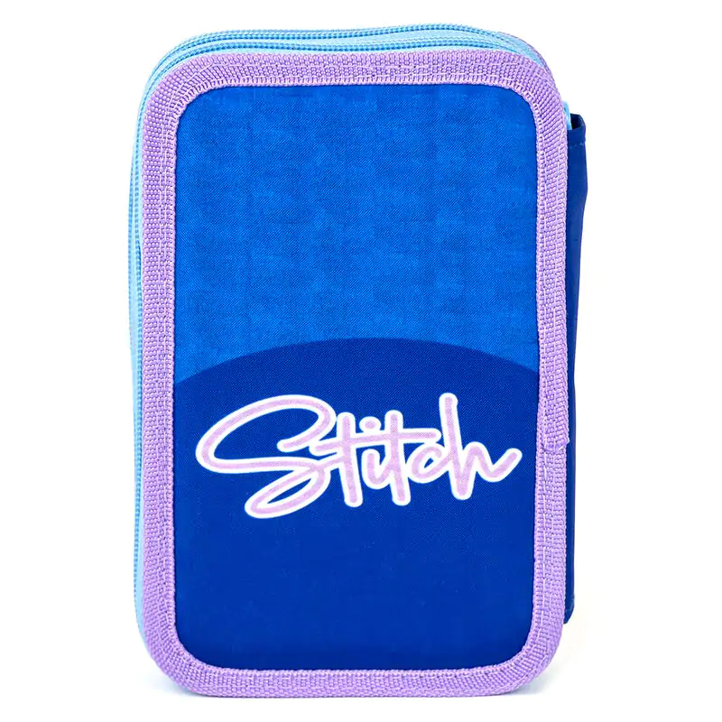 Disney Stitch etui dublu pentru creioane poza produsului