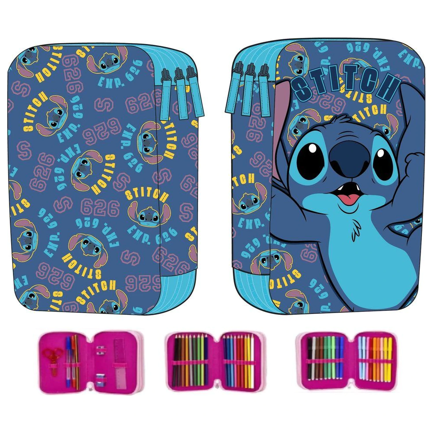 Disney Stitch penar triplu poza produsului