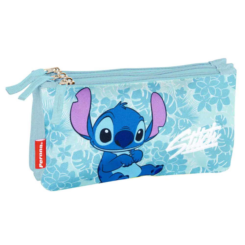 Disney Stitch etui triplu pentru creioane poza produsului