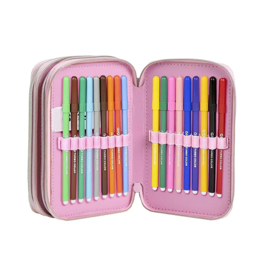 Disney Stitch etui triplu pentru creioane poza produsului