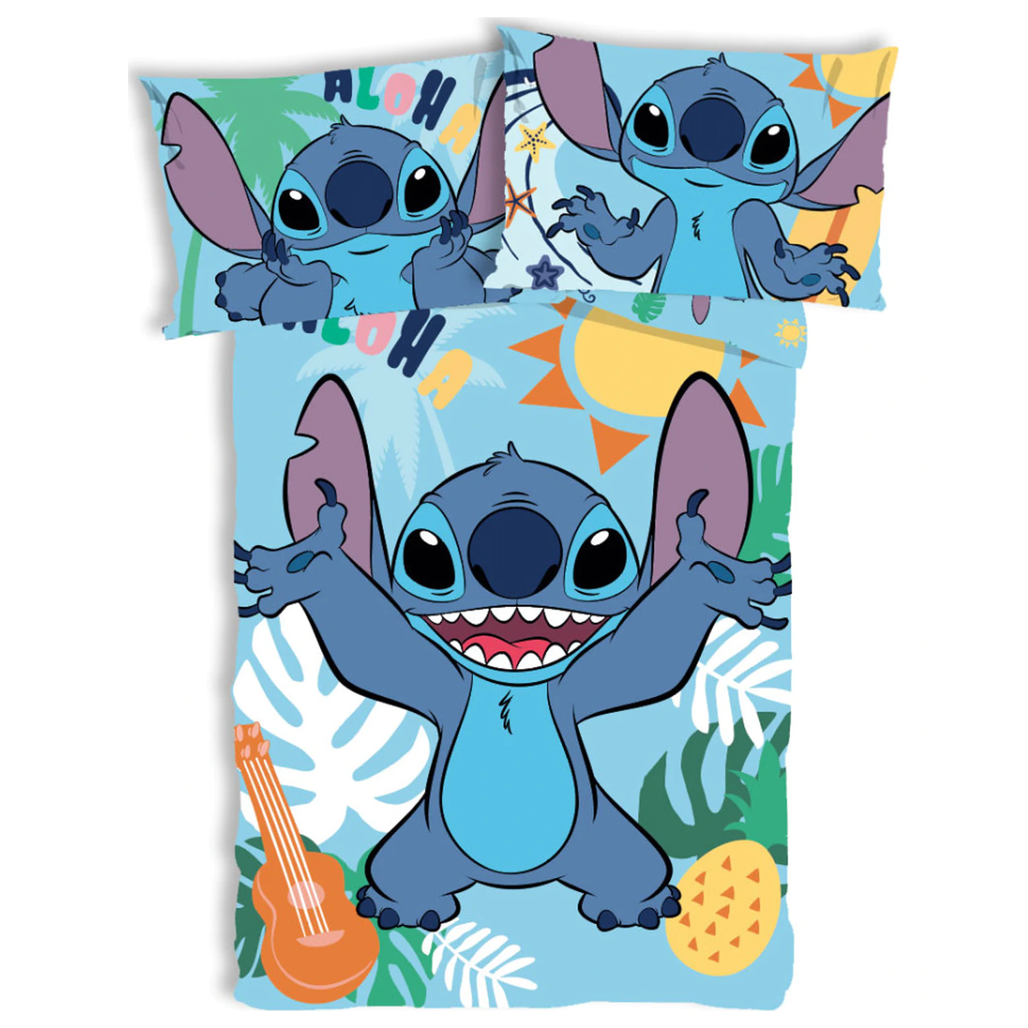 Disney Stitch Tropical Paradise husa de plapuma pentru copii poza produsului