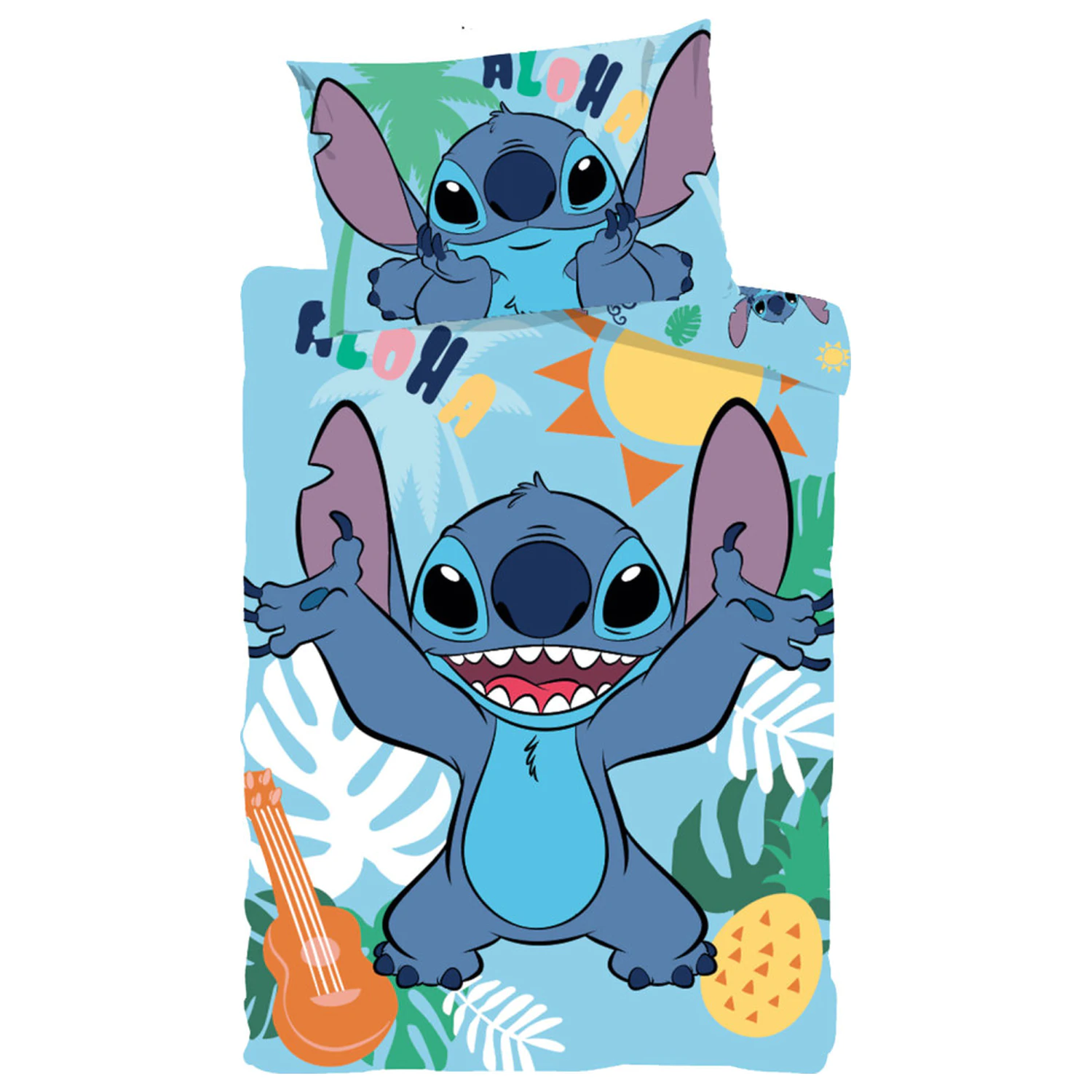 Disney Stitch Tropical Paradise husa de plapuma pentru copii poza produsului