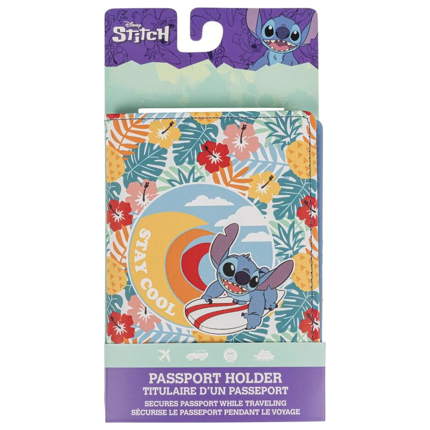 Disney Stitch suport pentru pașaport poza produsului
