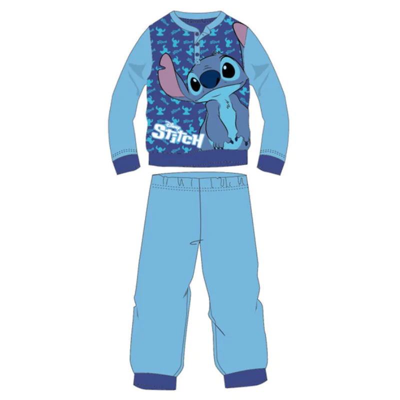 Disney Stitch light blue pijamale copii poza produsului