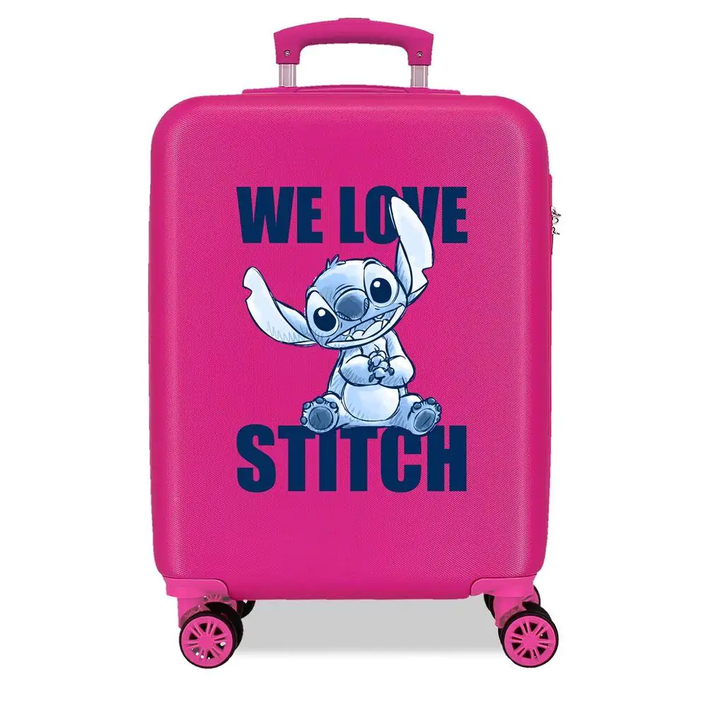 Disney Stitch We Love Troler ABS valiză 55cm poza produsului