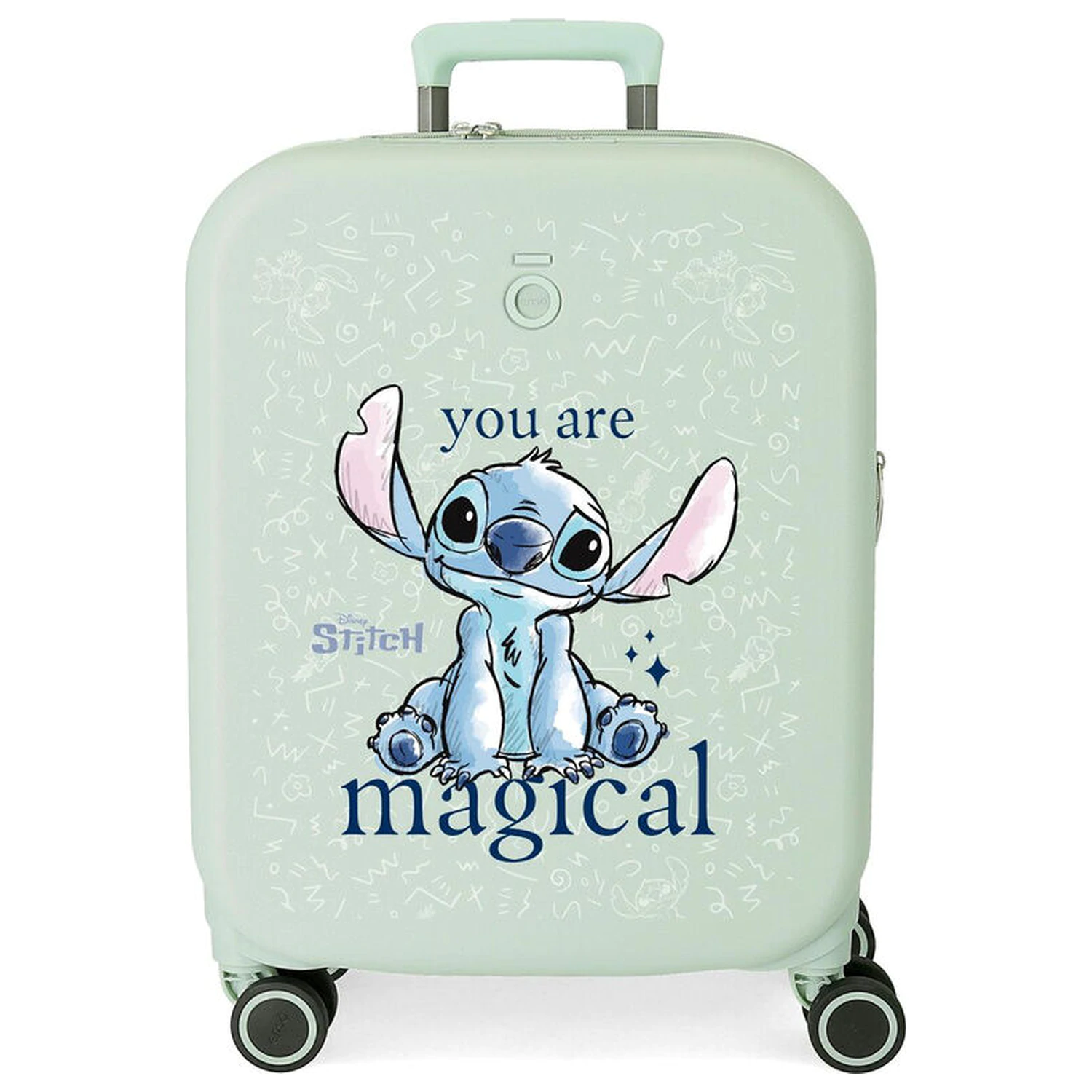 Disney Stitch You Are Magical ABS troler valiza 55cm poza produsului