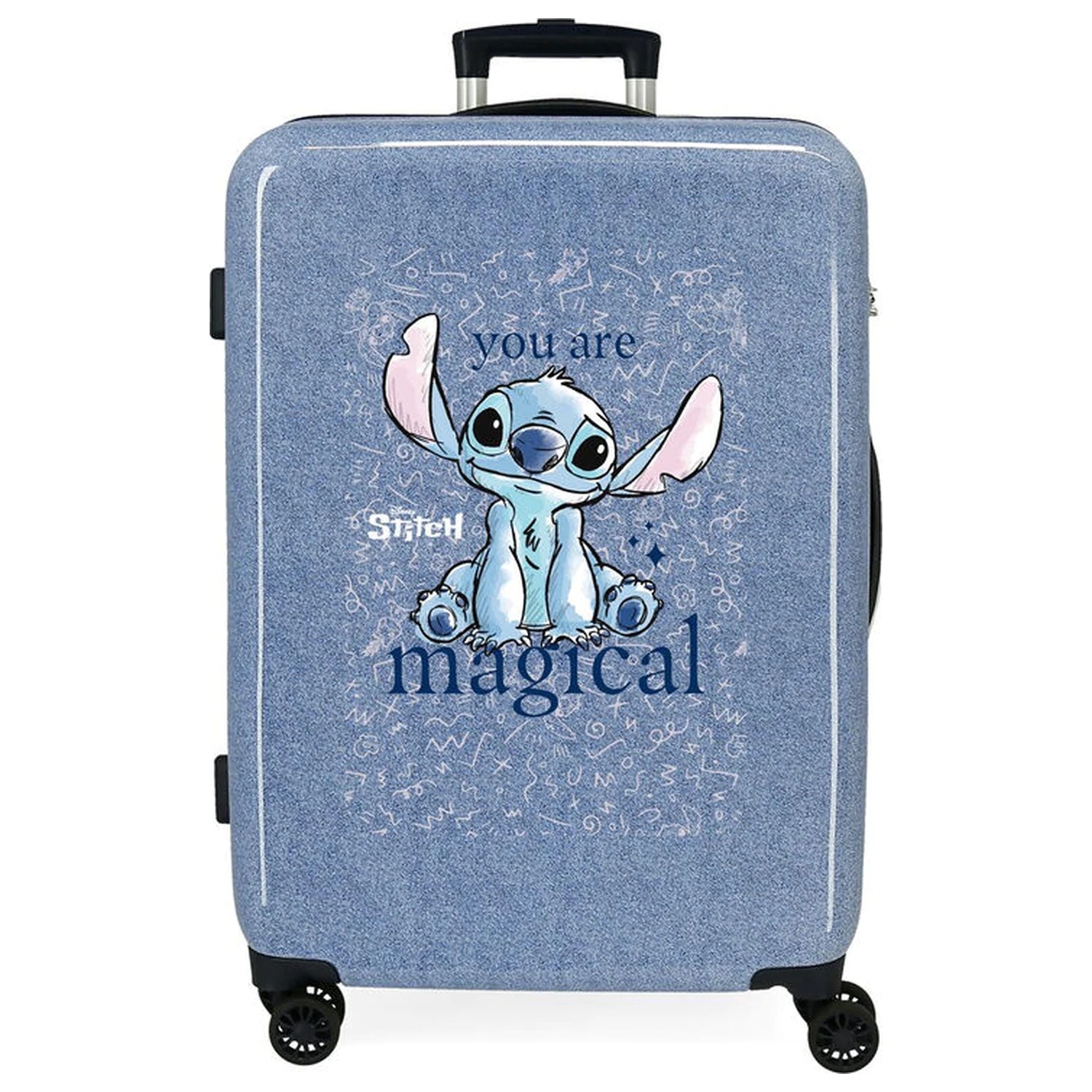 Disney Stitch You Are Magical ABS troller geamantan 65cm poza produsului