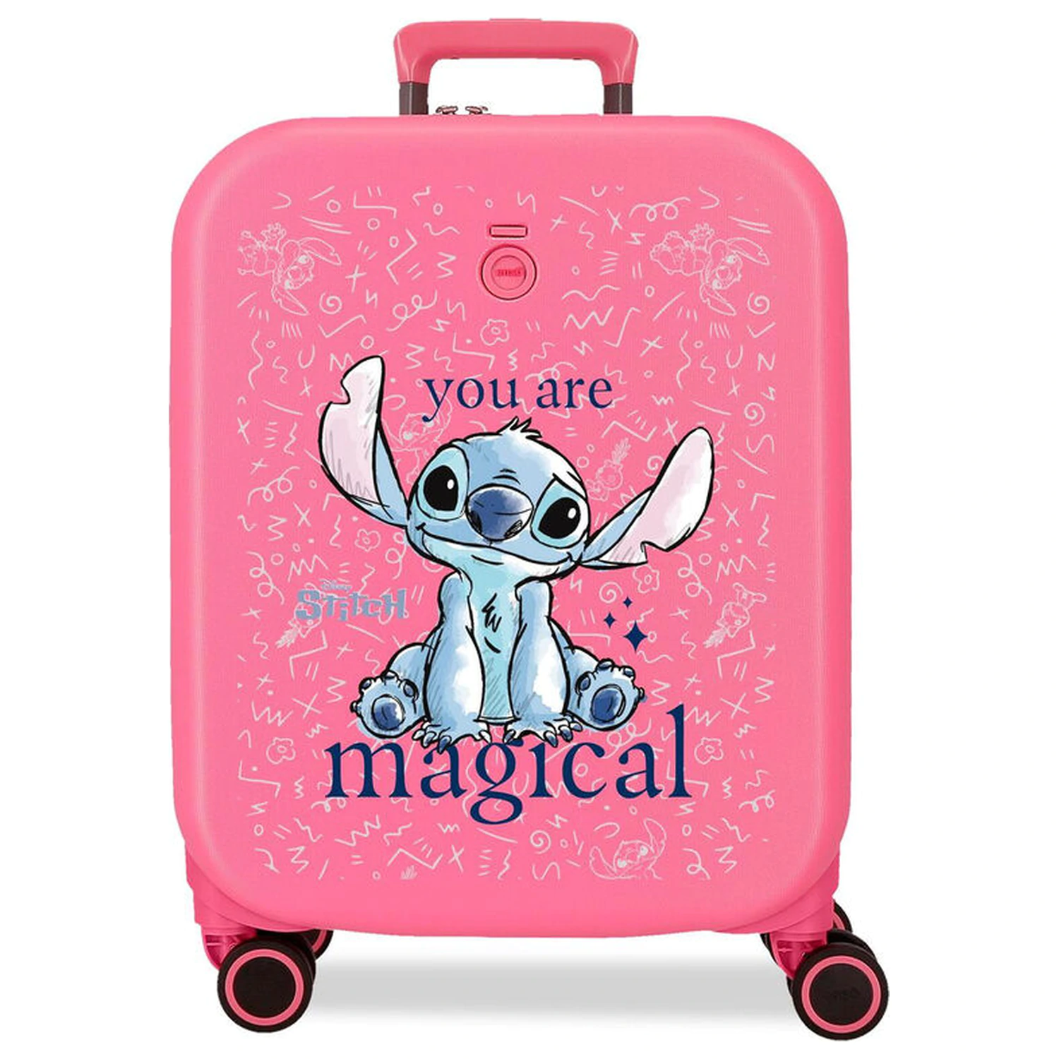 Disney Stitch You Are Magical troler extensibil ABS valiza 55cm poza produsului