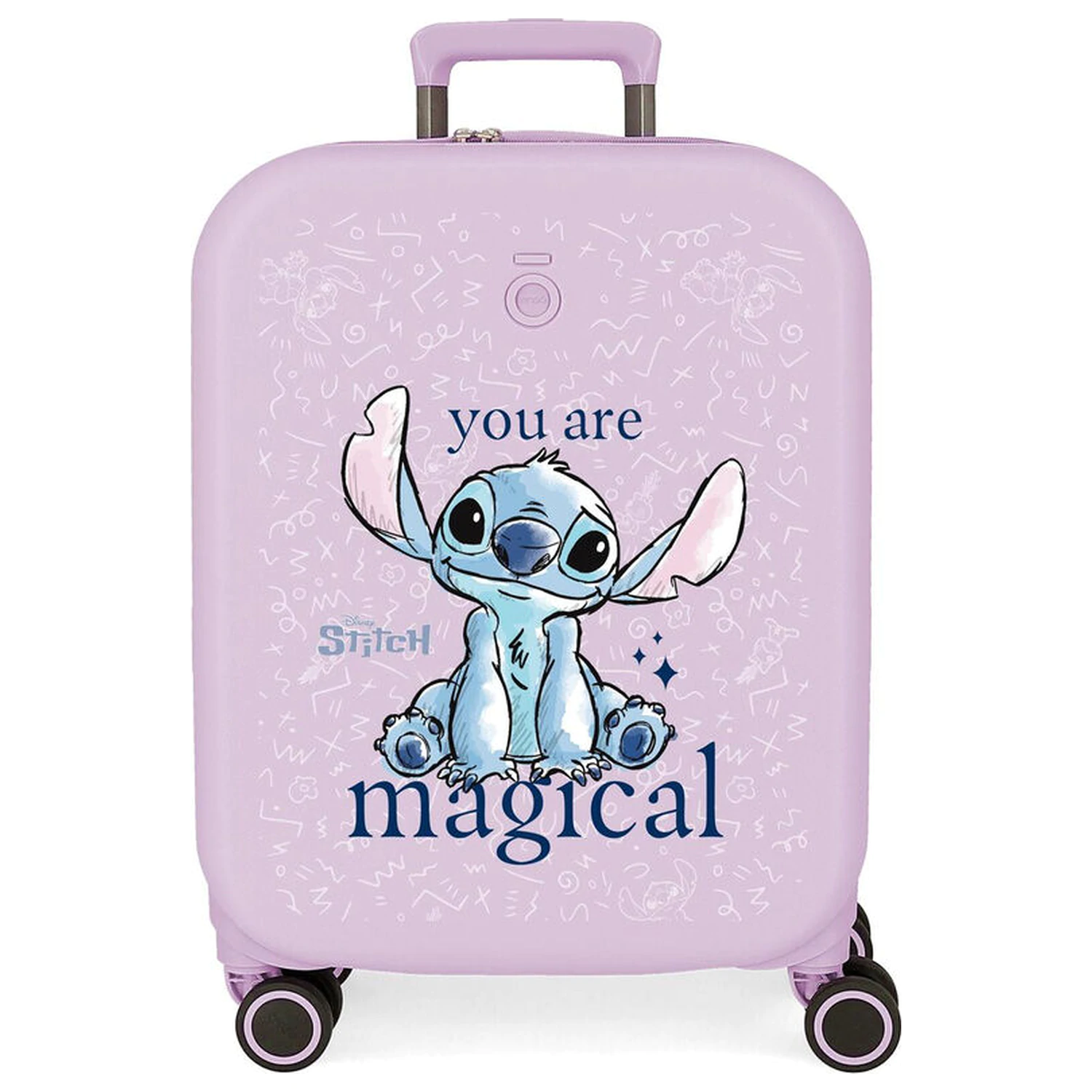 Disney Stitch You Are Magical Expandable ABS troller valiza 55cm poza produsului