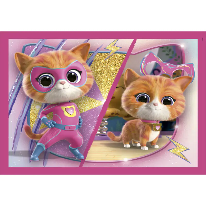 Disney SuperKitties puzzle 12-16-20-24 piese poza produsului