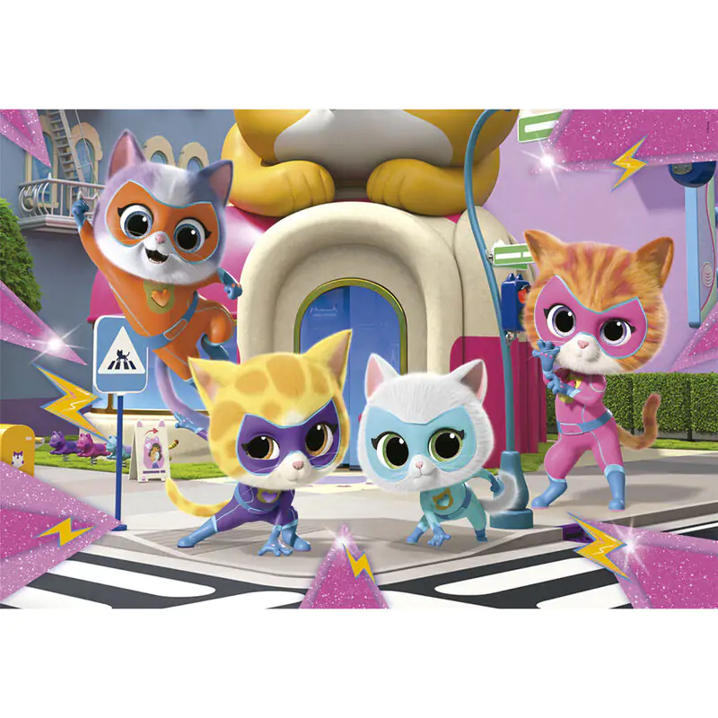 Disney SuperKitties puzzle 2x20 bucăți poza produsului