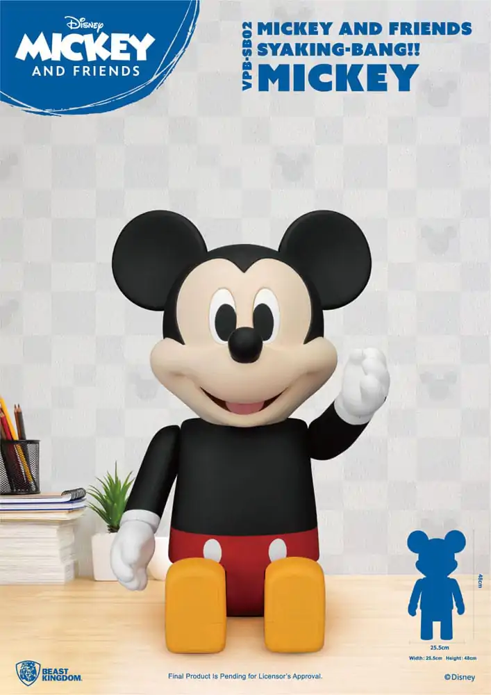 Disney Syaing Bang Vinyl Bank Pușculiță Mickey and Friends Mickey 48 cm poza produsului