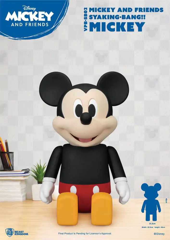 Disney Syaing Bang Vinyl Bank Pușculiță Mickey and Friends Mickey 48 cm poza produsului