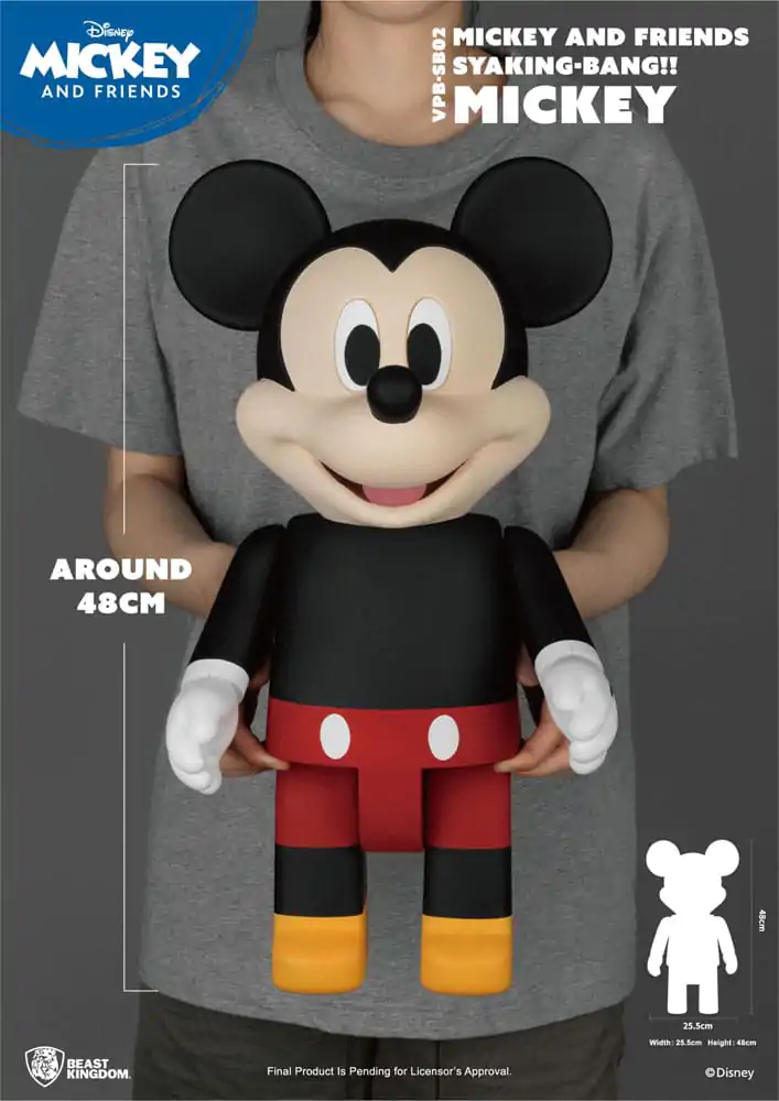 Disney Syaing Bang Vinyl Bank Pușculiță Mickey and Friends Mickey 48 cm poza produsului