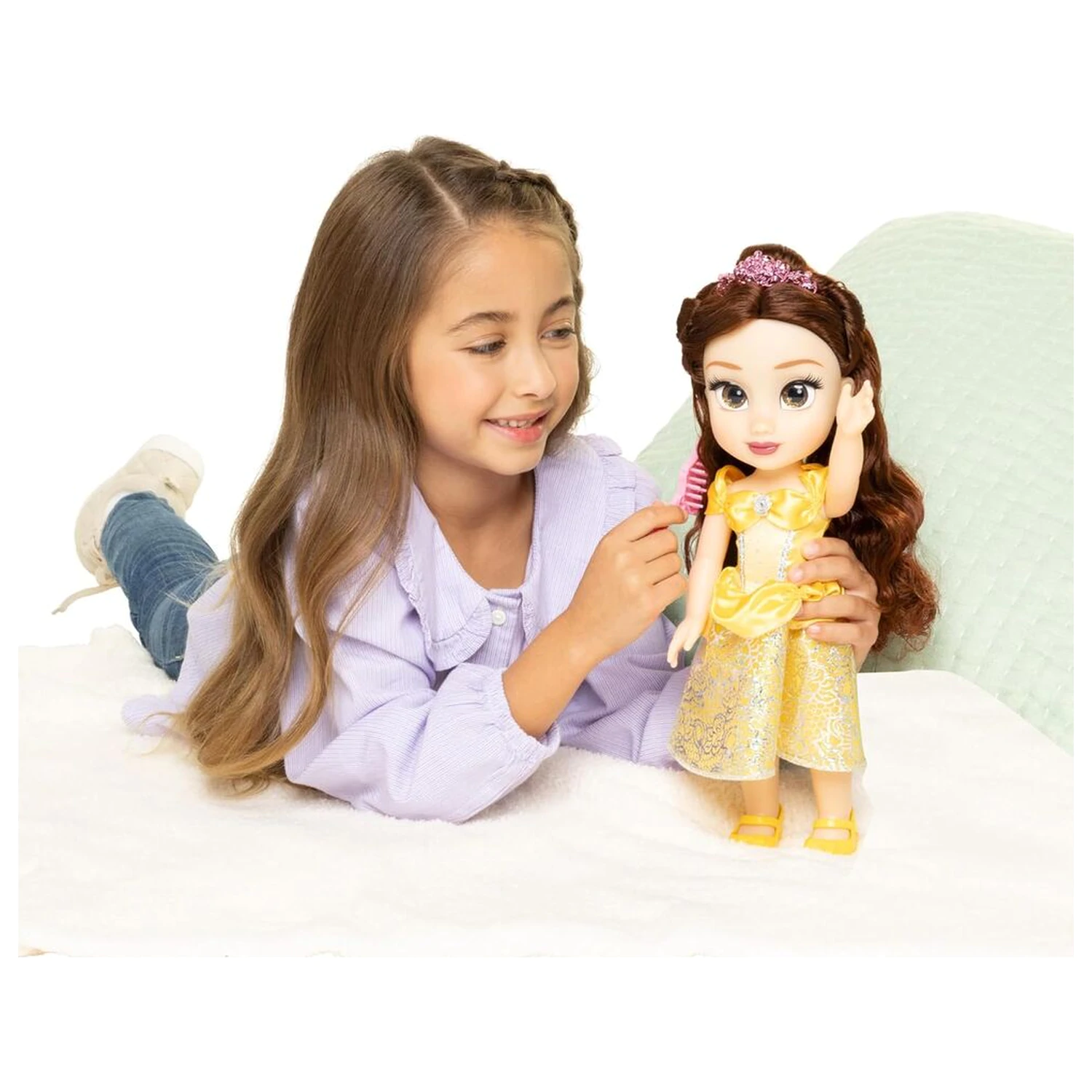 Disney Beauty and the Beast Bella păpușă 38cm poza produsului