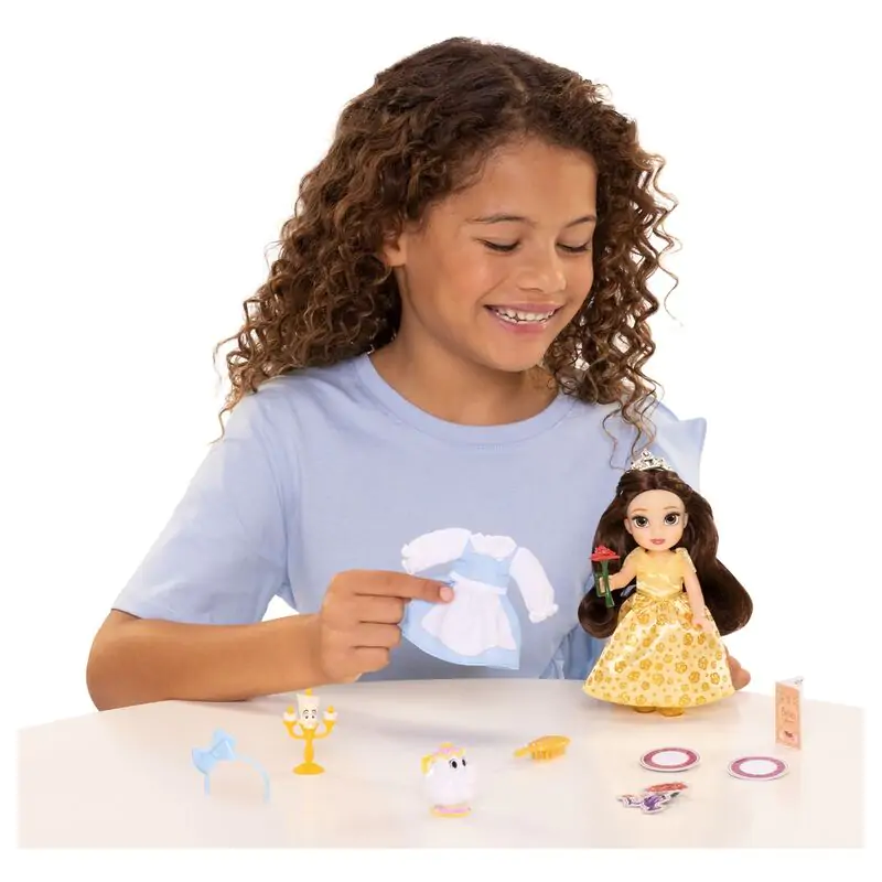 Păpușă Disney Beauty and the Beast Belle 15cm poza produsului