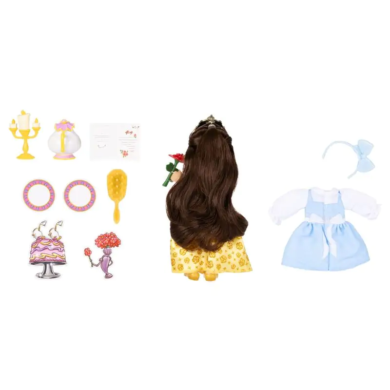 Păpușă Disney Beauty and the Beast Belle 15cm poza produsului