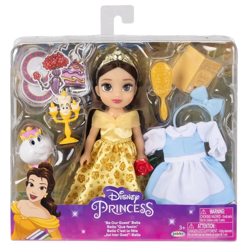 Păpușă Disney Beauty and the Beast Belle 15cm poza produsului