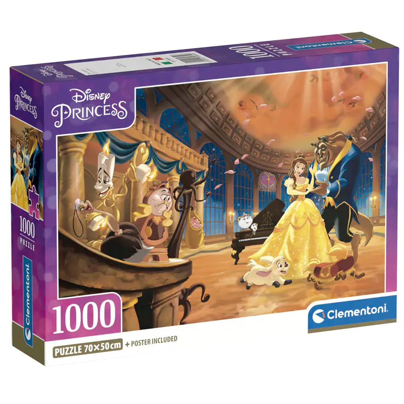 Disney Beauty and the Beast puzzle 1000 piese poza produsului