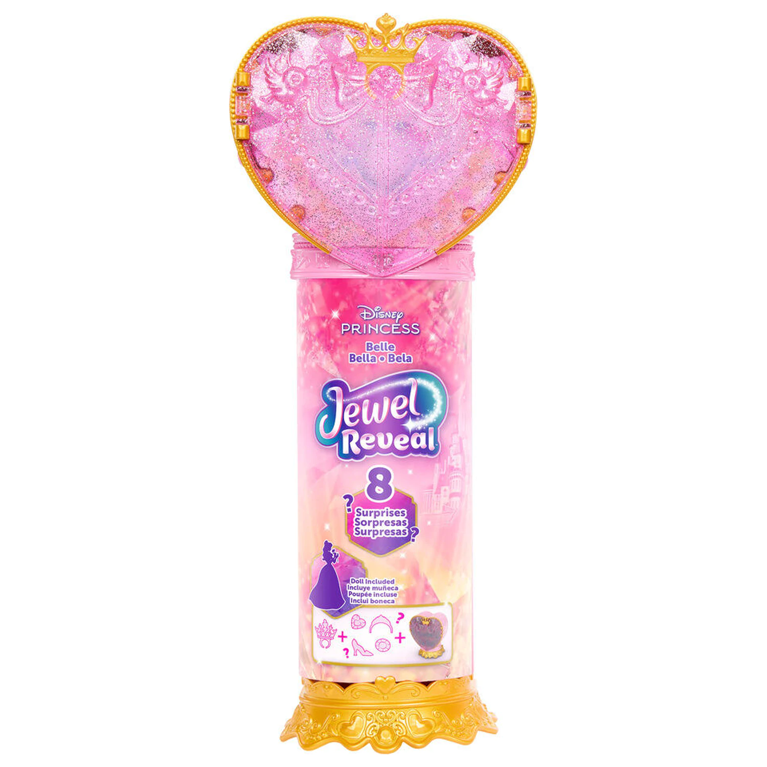 Disney Beauty and the Beast Papusa Reveal Belle poza produsului