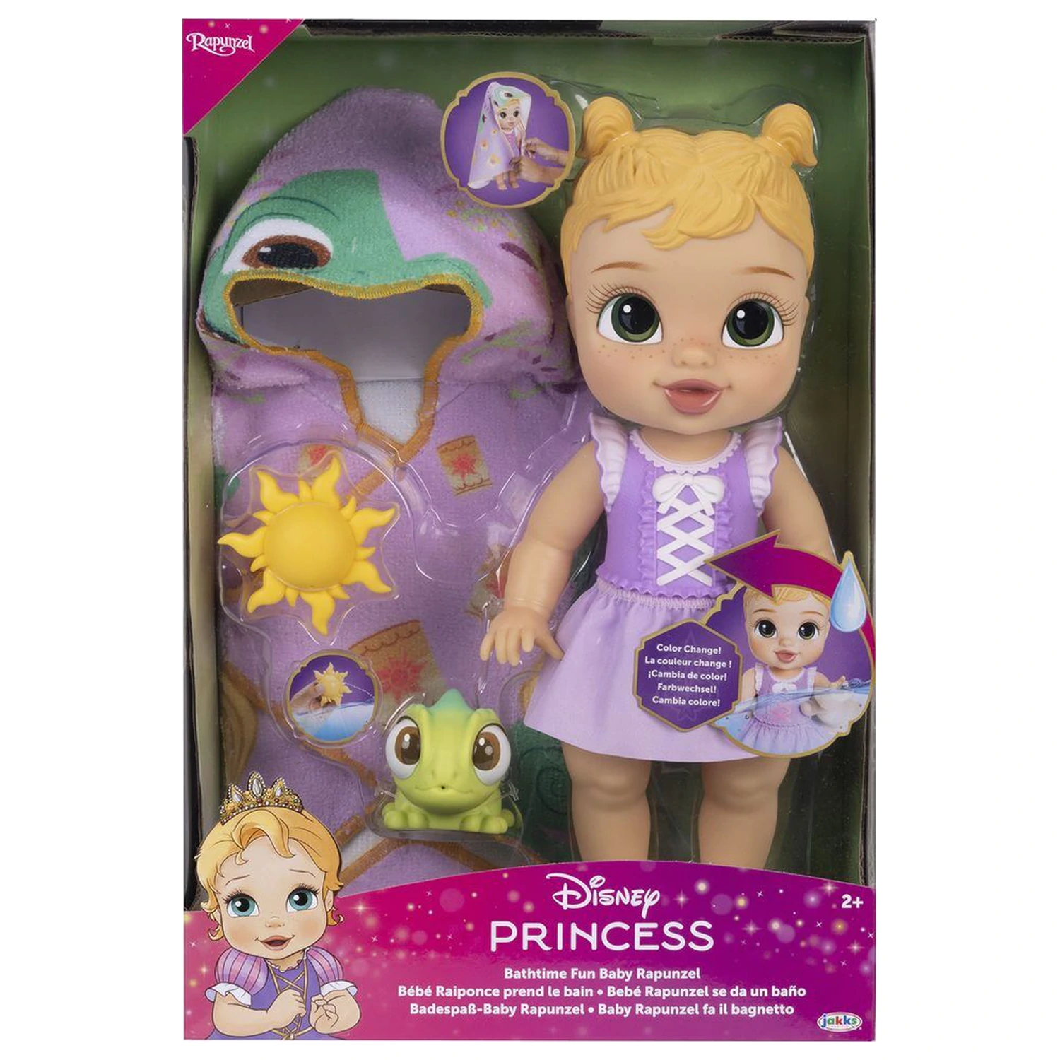 Disney Tangled Rapunzel baby doll 30cm poza produsului
