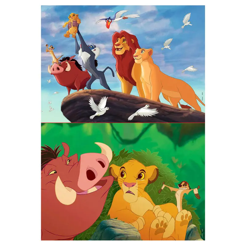 Disney The Lion King puzzle 2x48 piese poza produsului