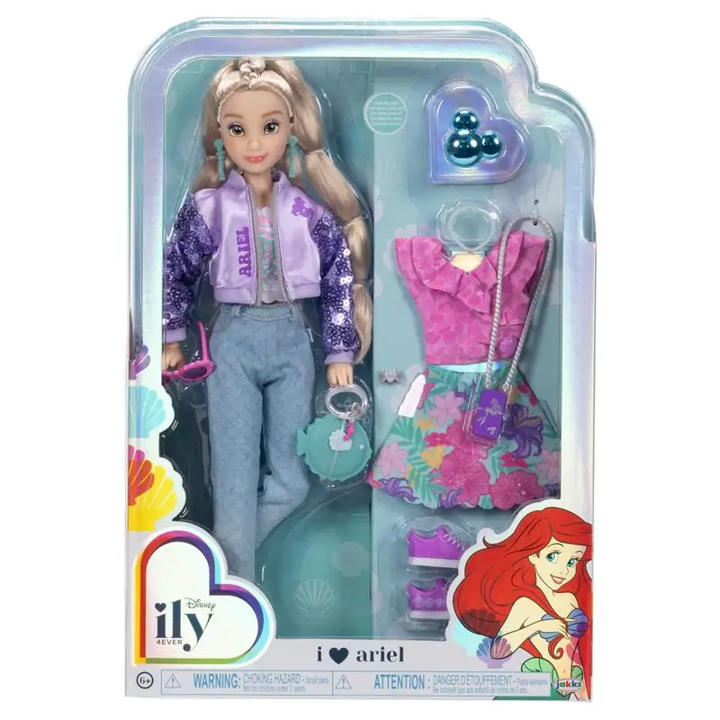 Disney Mica Sirenă Ariel ily 4Ever Păpușă fashion 28cm poza produsului