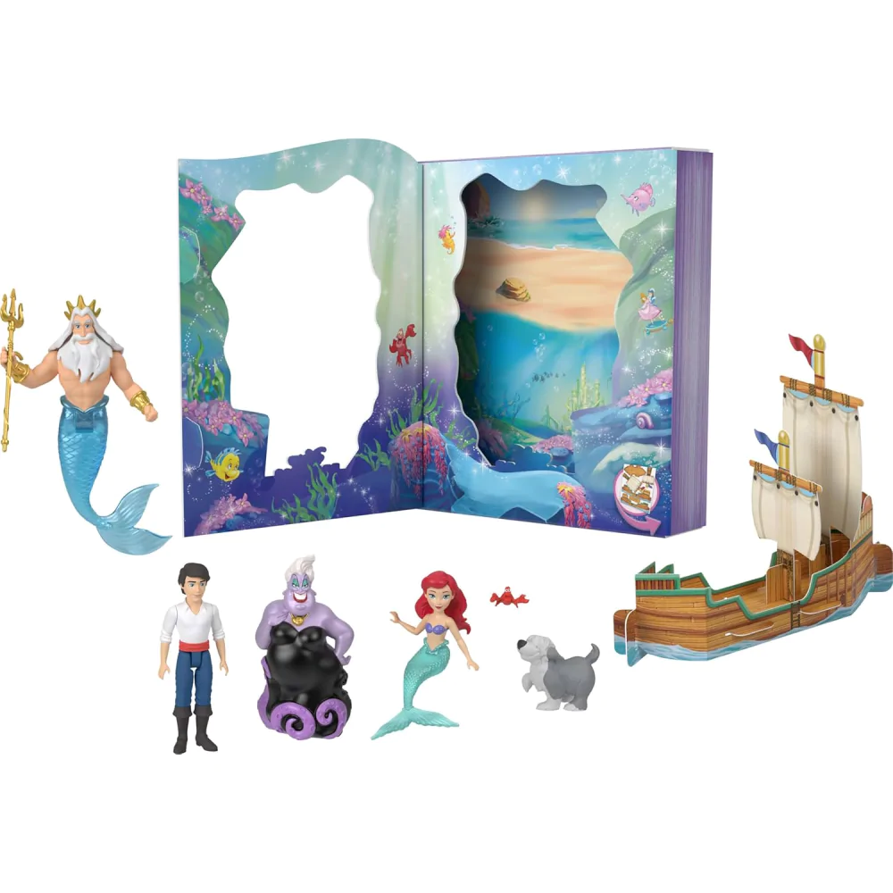 Disney The Little Mermaid Set de cărți clasice de povești poza produsului