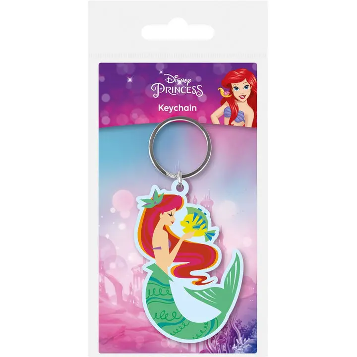 Breloc de cauciuc Disney The Little Mermaid 6 cm poza produsului