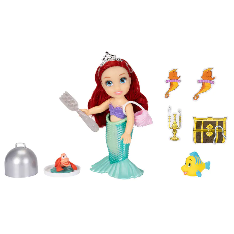 Păpușă Ariel Disney Mica Sirenă Terestră și Marină 15cm poza produsului