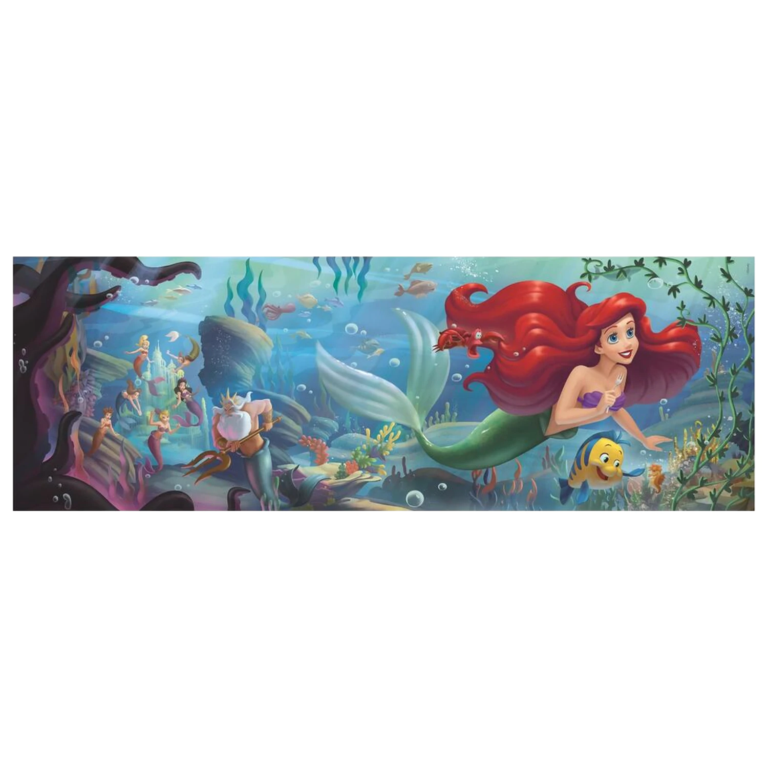 Disney The Little Mermaid puzzle panoramă 1000 buc poza produsului