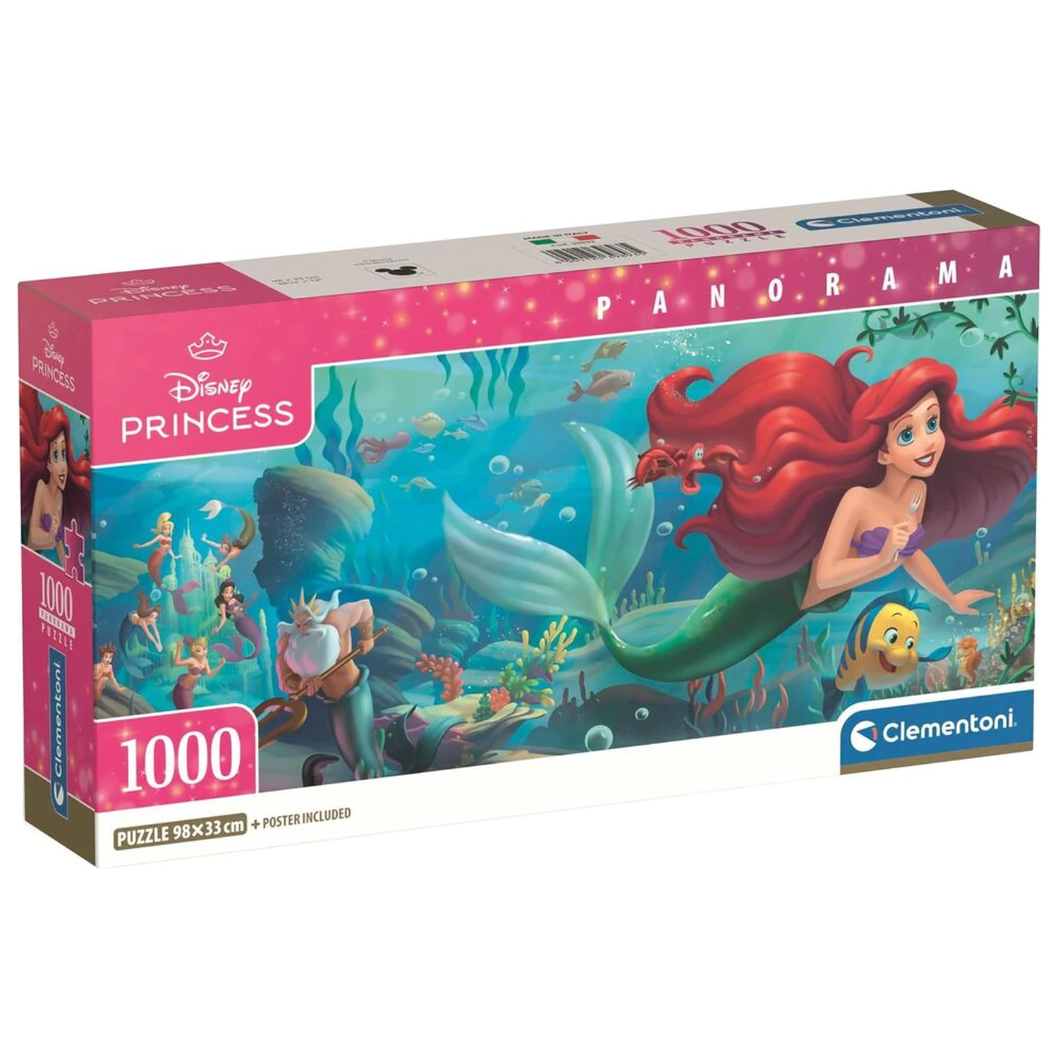 Disney The Little Mermaid puzzle panoramă 1000 buc poza produsului