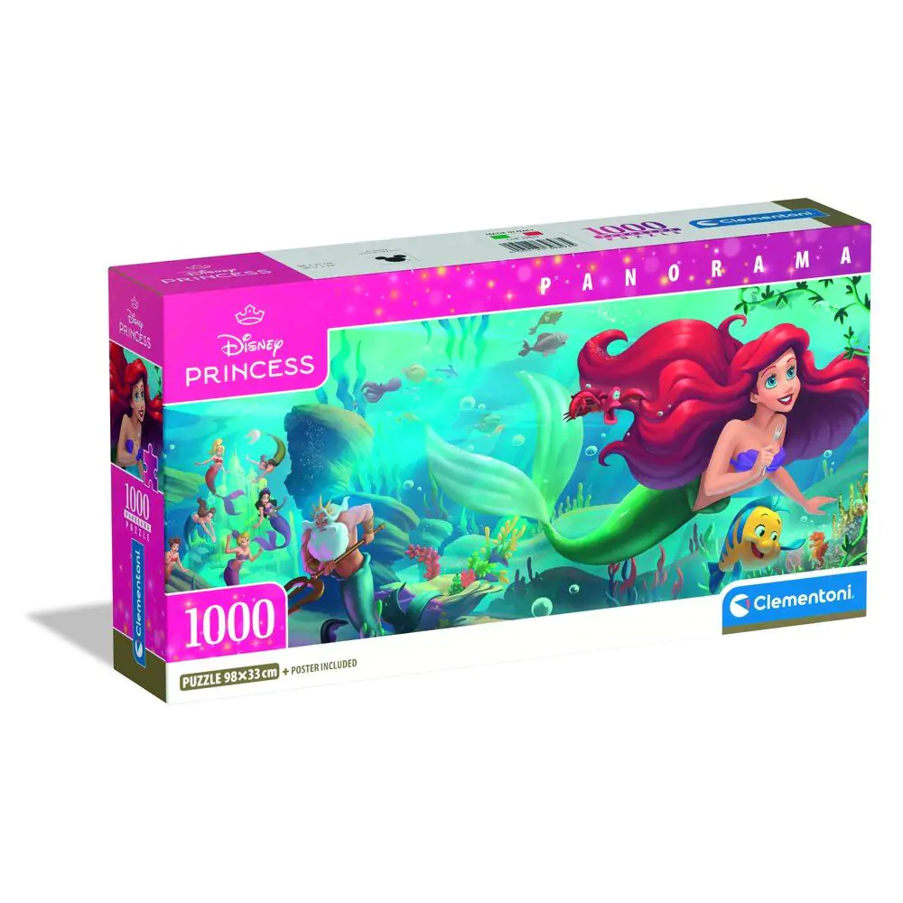 Disney The Little Mermaid puzzle panoramă 1000 buc poza produsului