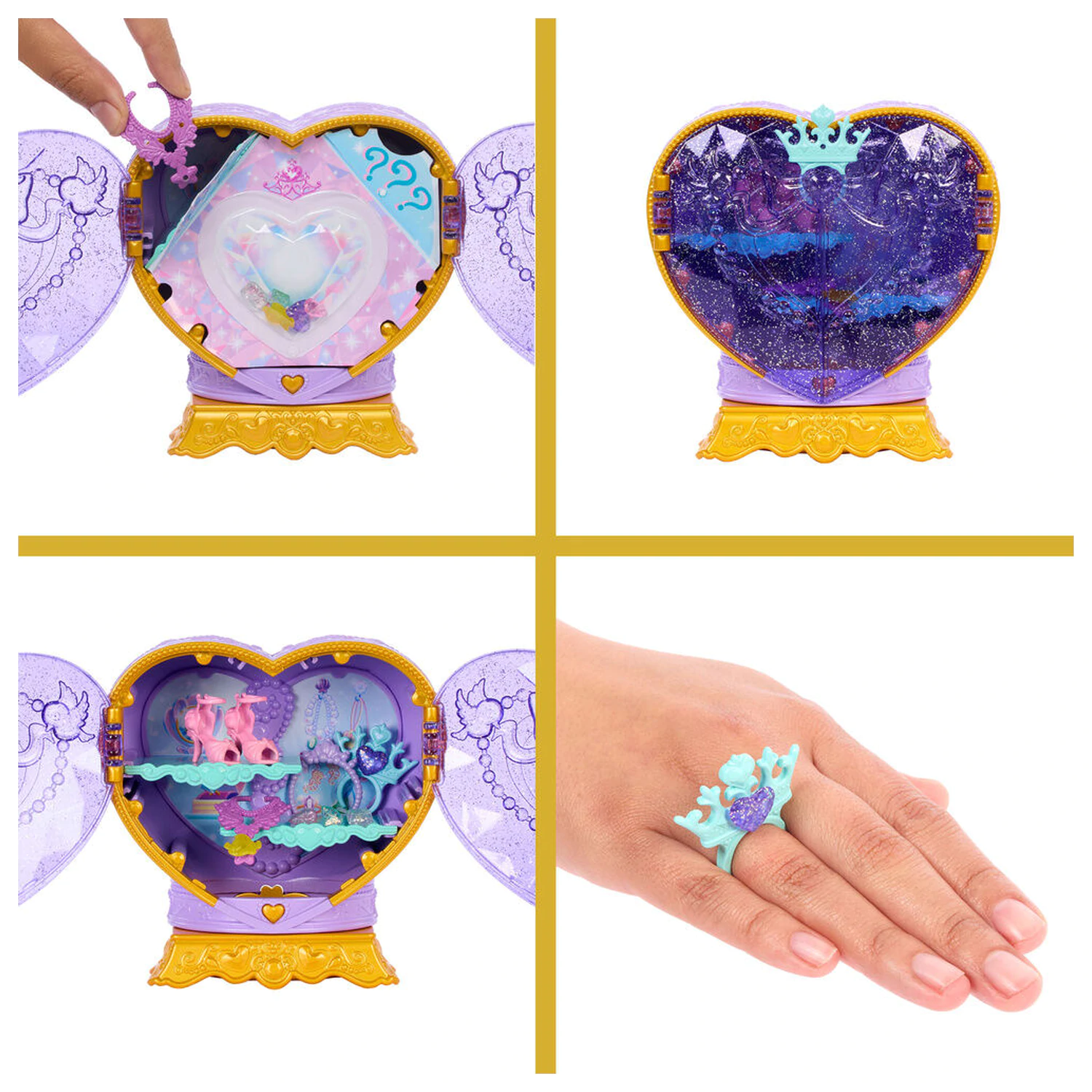 Disney The Little Mermaid Păpușă Reveal Ariel poza produsului