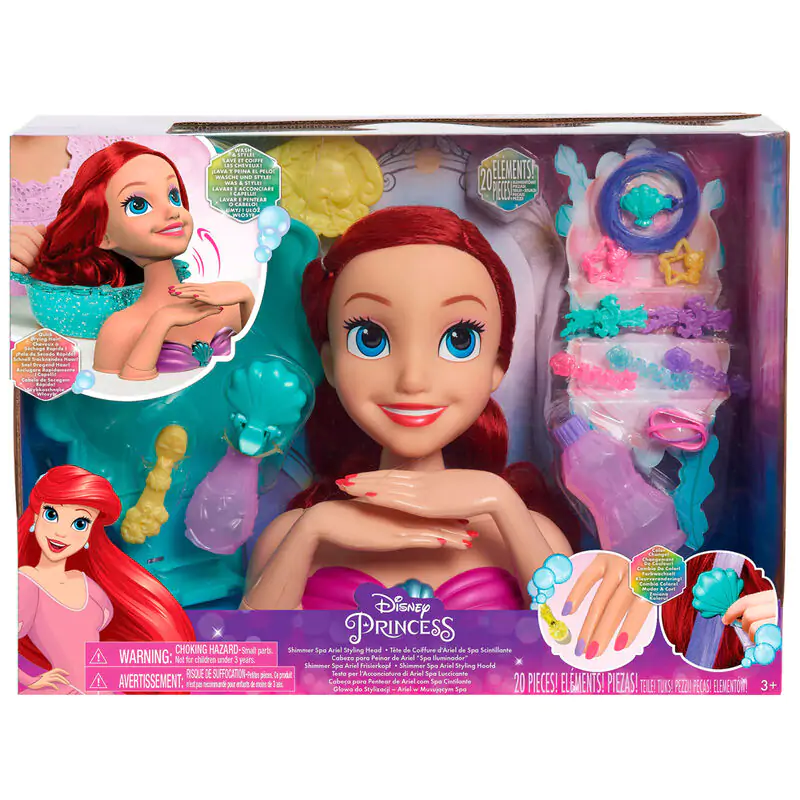 Disney The Mermaid Little Ariel păpușă spa poza produsului