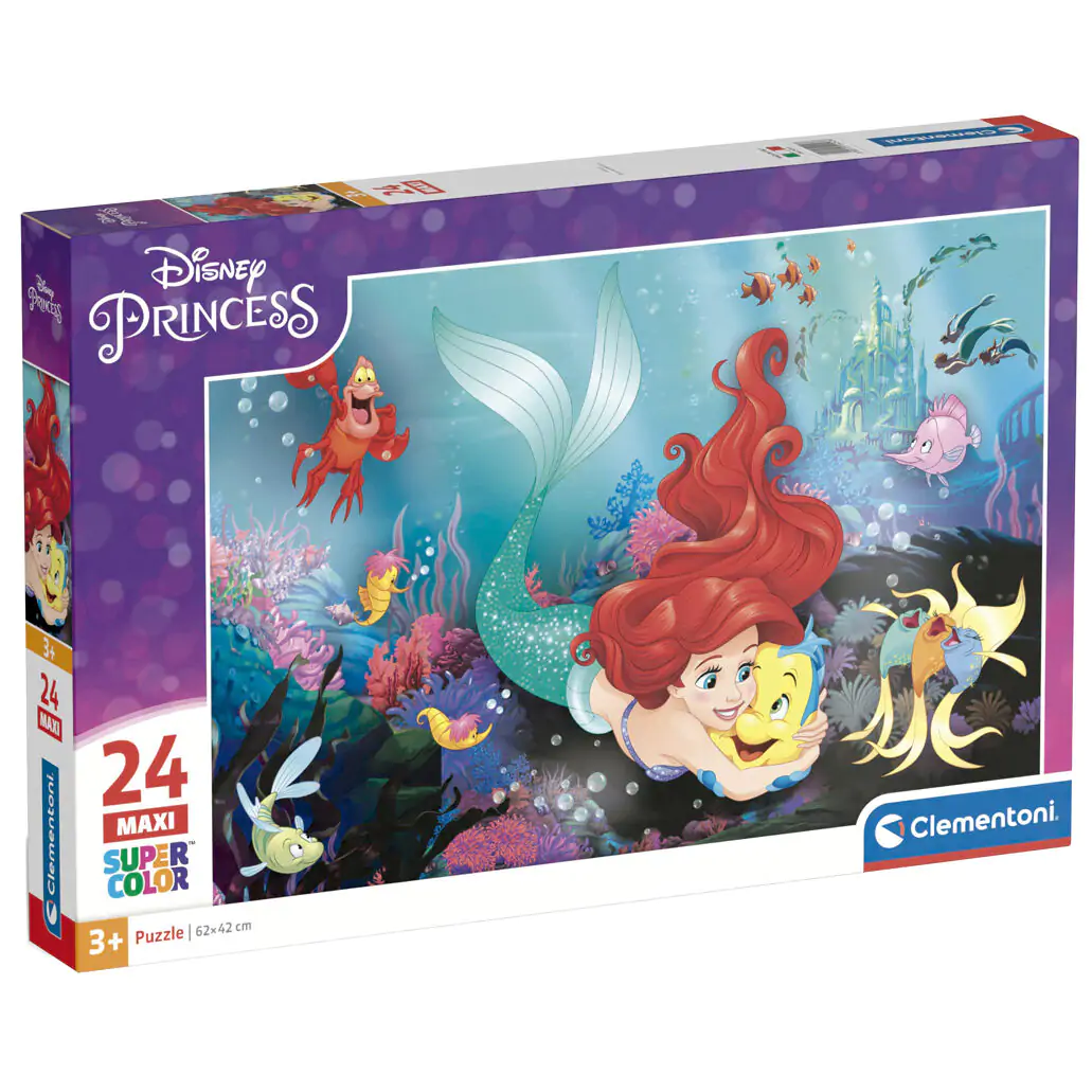 Disney The Mermaid Little maxi puzzle 24 buc poza produsului