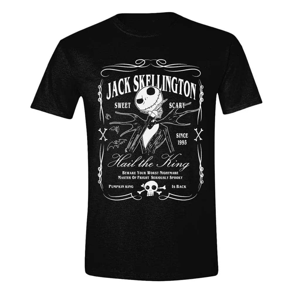 Disney The Nightmare Before Christmas Jack Skellington Label tricou poza produsului