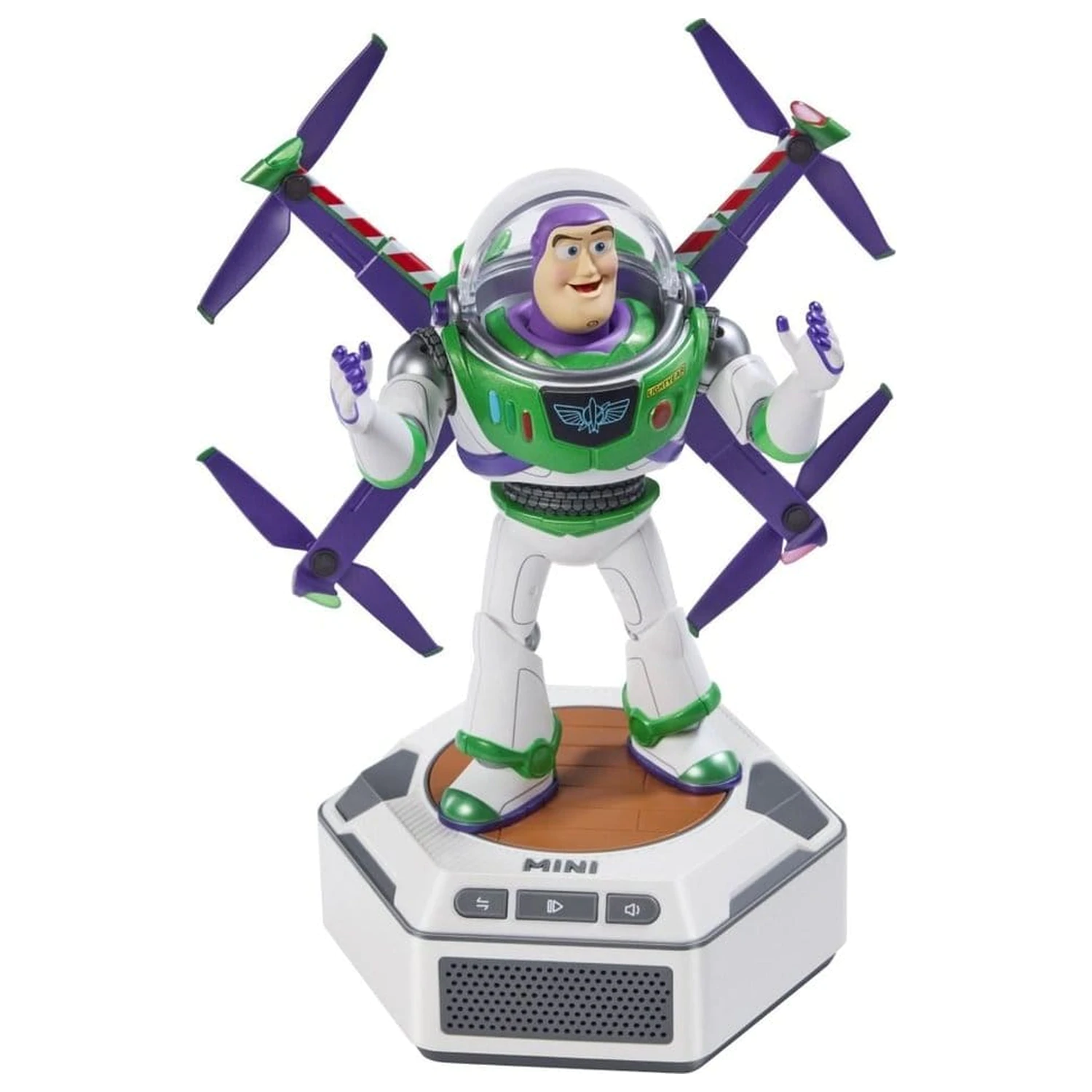 Disney Interactive Robot Toy Story 5 Set - Set de roboti interactivi Disney Toy Story 5 - Buzz Lightyear & Woody (Hi-Tech Edition) Versiune engleza poza produsului