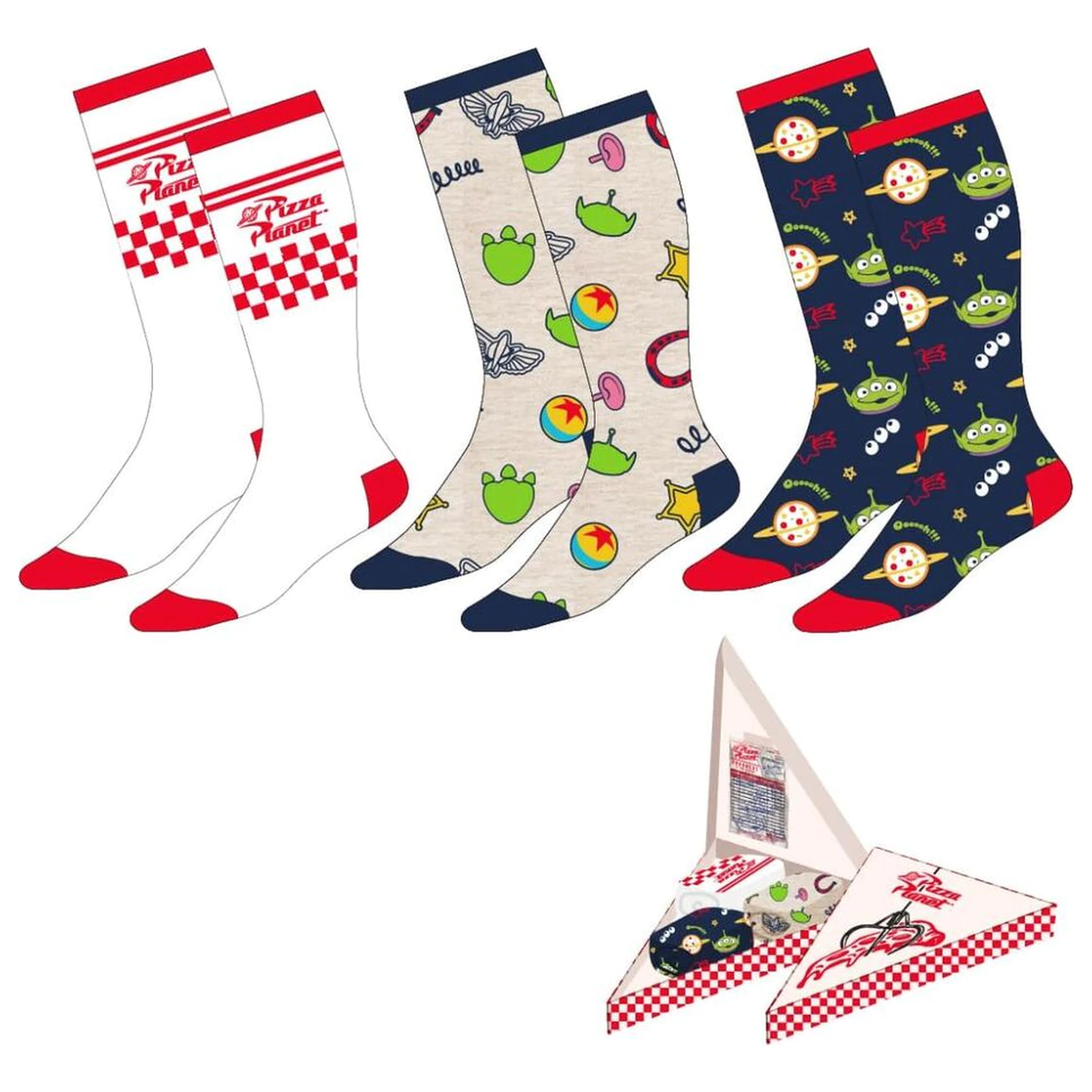 Disney Toy Story Stitch set de 3 sosete pentru adulti poza produsului