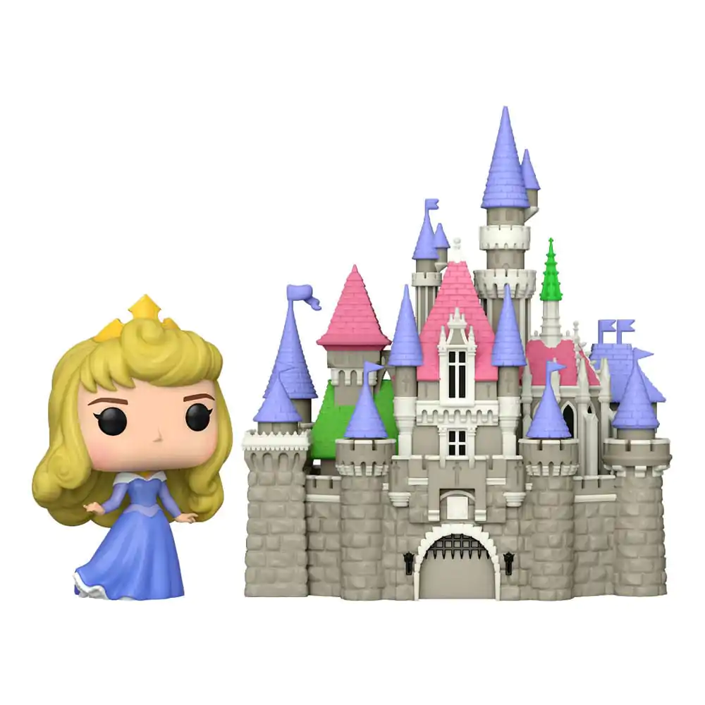 Disney: Ultimate Princess POP! Town Figurina de vinil Aurora & Castel (Frumoasa Adormită) 9 cm poza produsului