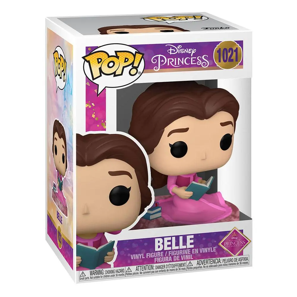 Disney: Ultimate Princess POP! Figurina Vinyl Disney Belle (Frumoasa și Bestia) 9 cm poza produsului