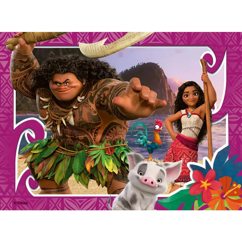 Disney Vaiana 2 puzzle 12-16-20-24 piese poza produsului
