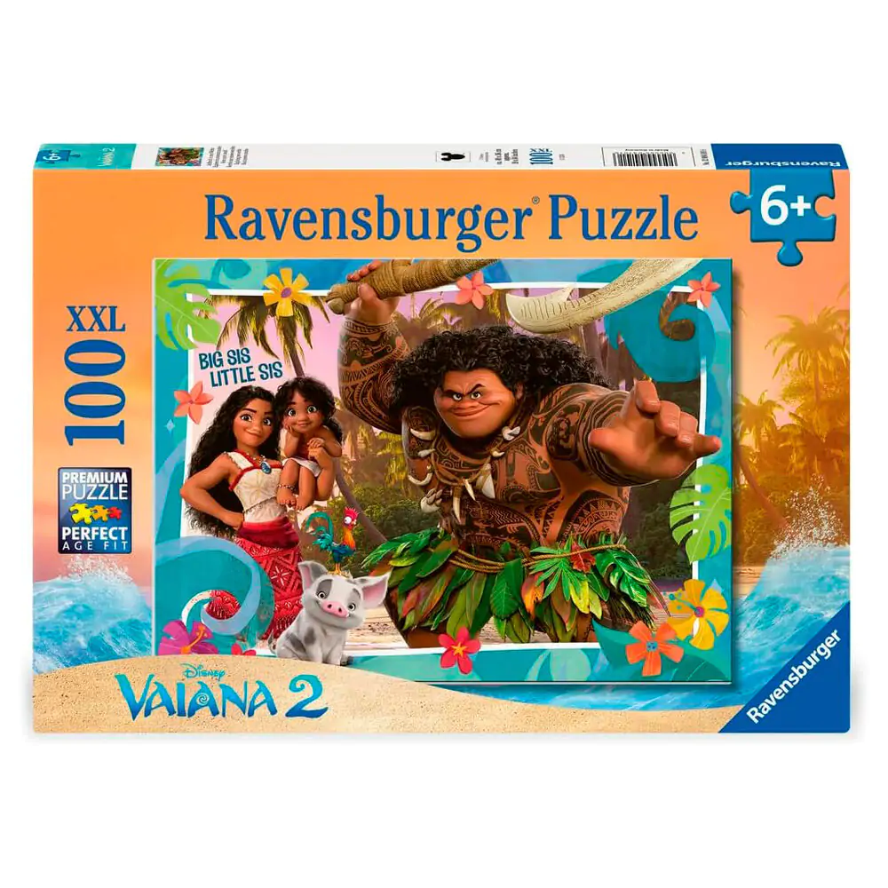 Disney Vaiana 2 XXL puzzle 100 piese poza produsului