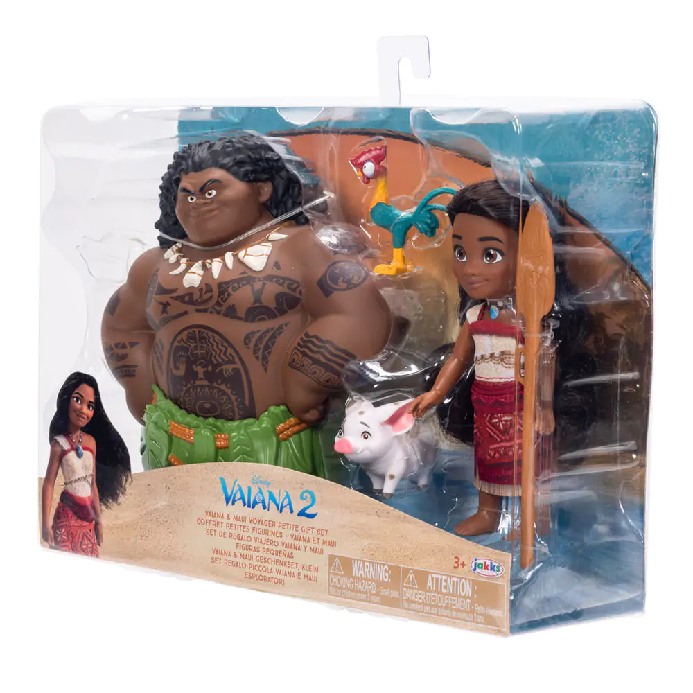 Disney Vaiana Moana 2 Vaiana & Maui păpușă 15cm poza produsului