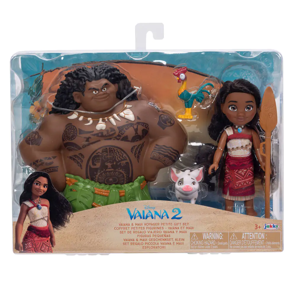 Disney Vaiana Moana 2 Vaiana & Maui păpușă 15cm poza produsului